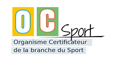 Logo OC Sport L'Organisme Certificateur de la branche du sport